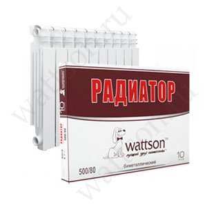 WATTSON Радиатор BM 500 080 10