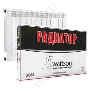 WATTSON Радиатор AL 500 080 12