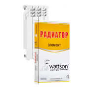 WATTSON Радиатор AL Элемент 500 080 04