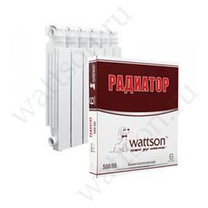 WATTSON Радиатор BM 500 080 06
